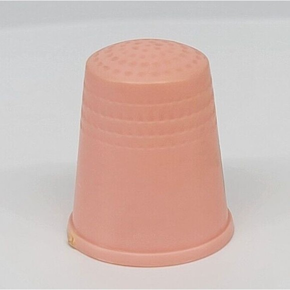 Get Smart Pink Plastic Sewing Thimble TV Series Vintage Collectible - Picture 11 of 12